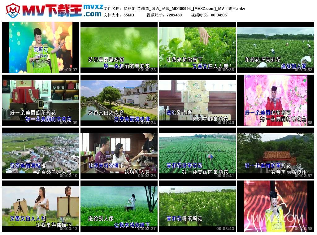 侯丽娟-茉莉花_国语_民歌_MD100694